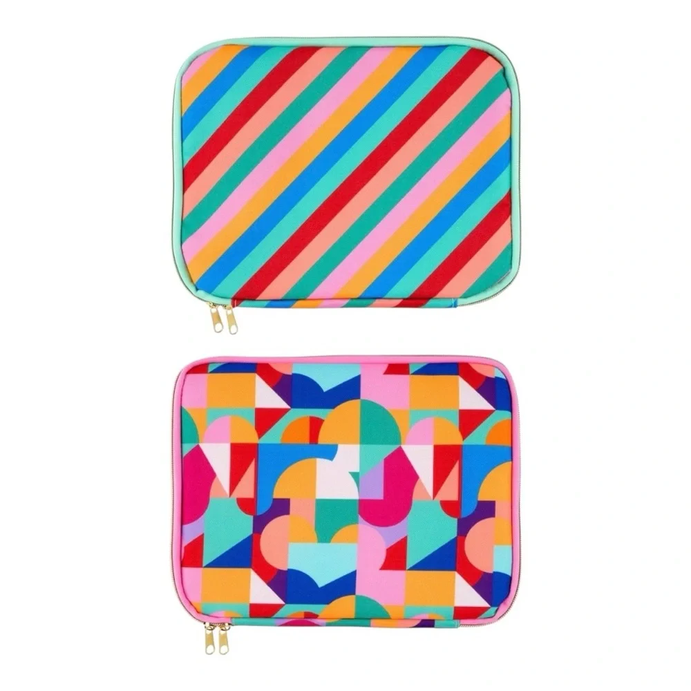 Colorful Geometric Tablet Sleeve Case - Multi-Color